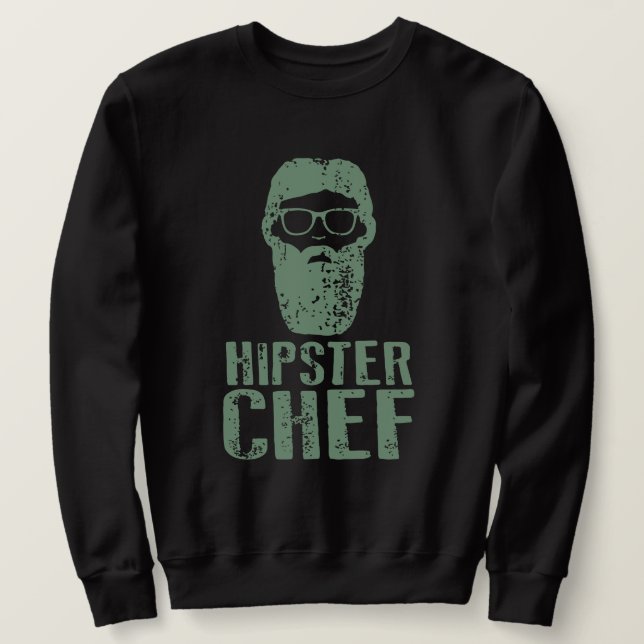 Suéter de Chef hipster (Frente do Design)