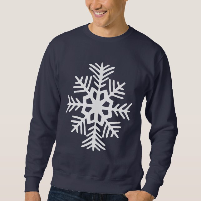Suéter de floco de neve (Frente)