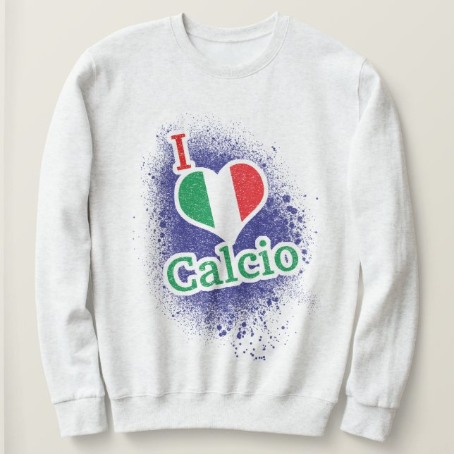 Suéter De Futebol De Calcio Italiano (Frente do Design)