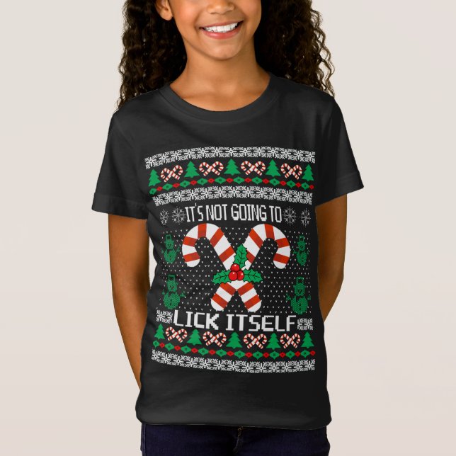 Suéter de Natal FANTÁSTICO Não Vai Lic (Frente)