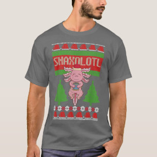 Suéter de Natal Feio Meican Snaolotl Aolotl Holi