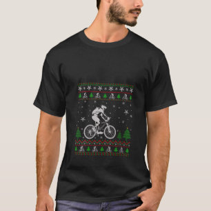 Suéter de Natal feio para ciclismo amantes engraça
