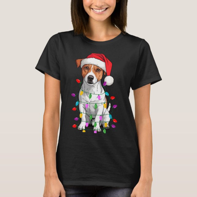 Suéter de Natal para Cão Jack Russell Terrier Xmas (Frente)