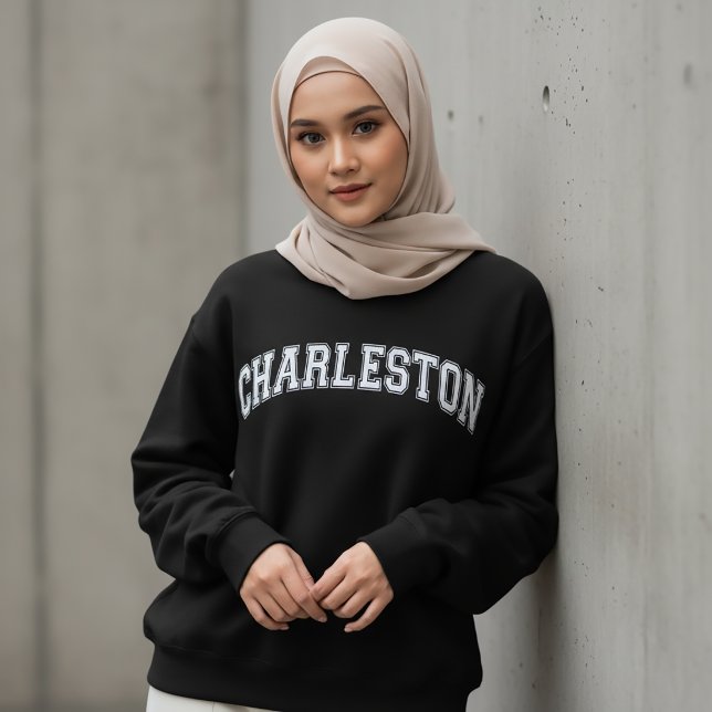 Suéter estilo Universidade CHARLESTON (Criador carregado)