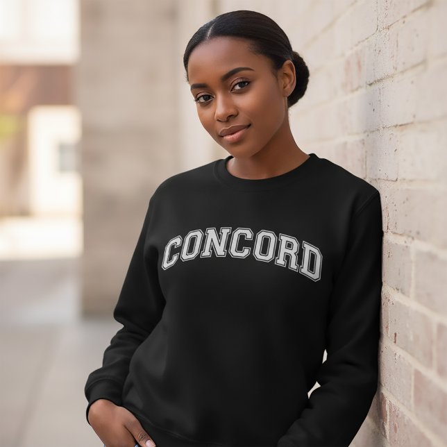 Suéter estilo universidade CONCORD América Faculda (Criador carregado)