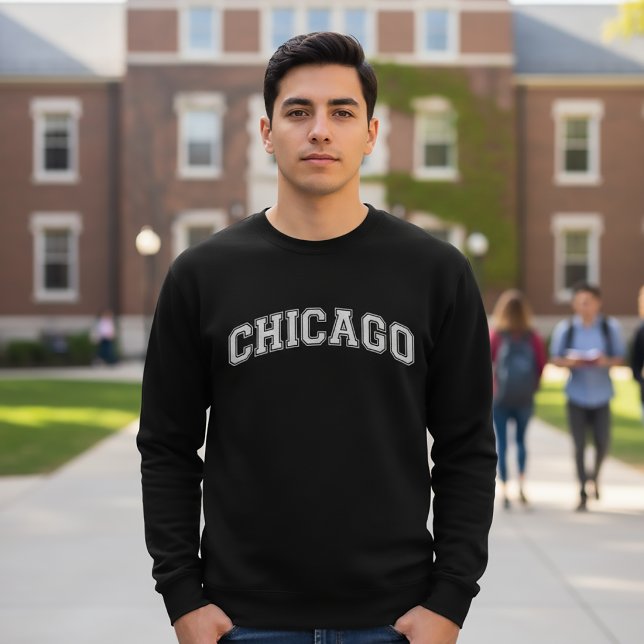 Suéter estilo Universidade de CHICAGO América Facu (Criador carregado)