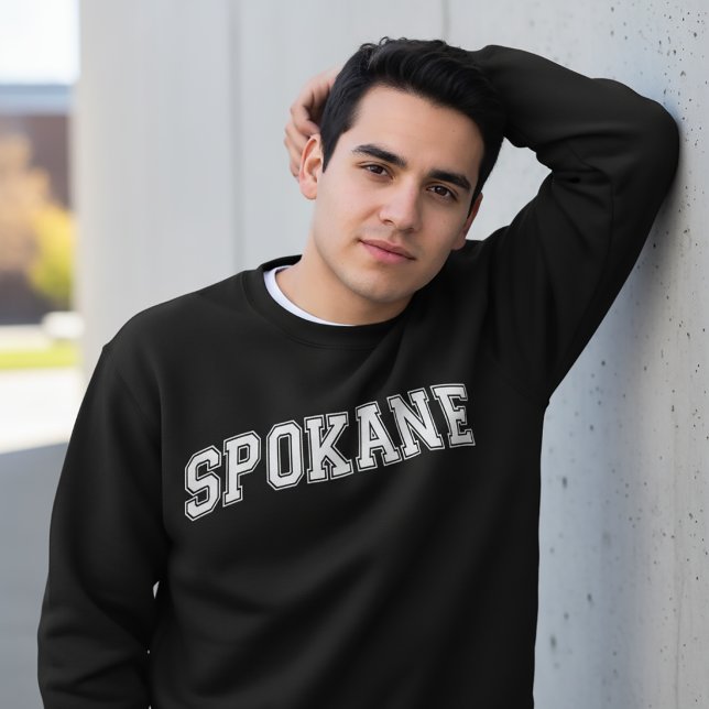 Suéter estilo universidade de SPOKANE América Facu (Criador carregado)