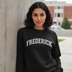 Suéter estilo universidade FREDERICK América Facul