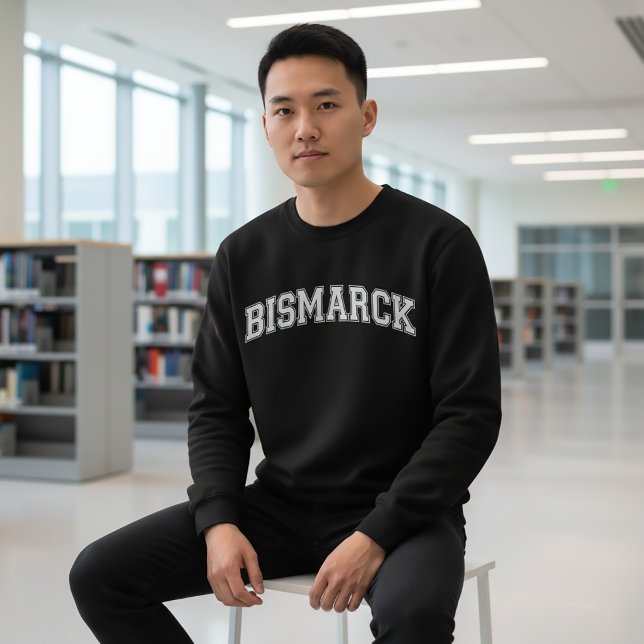 Suéter estilo universitário BISMARCK América Facul (Criador carregado)