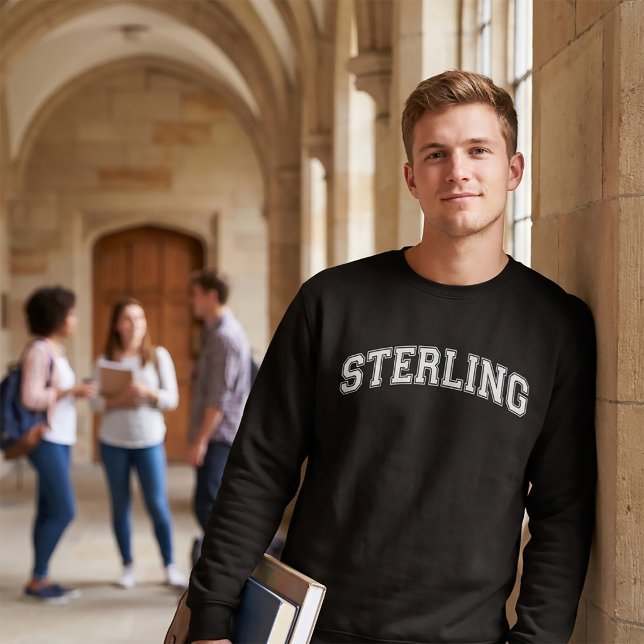 Suéter estilo universitário da STERLING América Fa (Criador carregado)