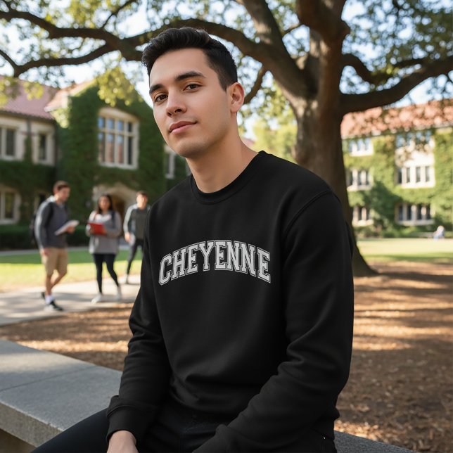 Suéter estilo universitário de Cheyenne América Fa (Criador carregado)