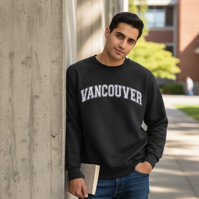Suéter estilo universitário de VANCOUVER América F (Criador carregado)