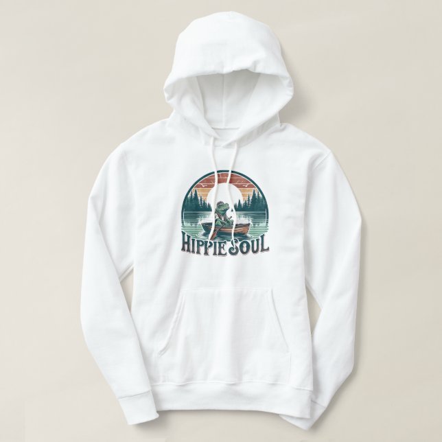 Suéter Hooded Hippie Soul (Frente do Design)