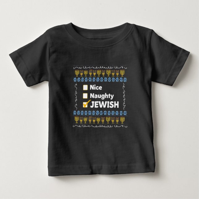 Suéter malvado Hanukkah Ugly (Frente)