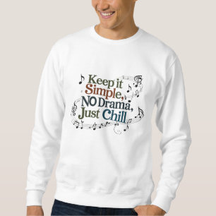 Suéter masculino musical