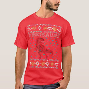 Suéter Ugly Chanucá, Dinossauro, Dinossauro Judaic
