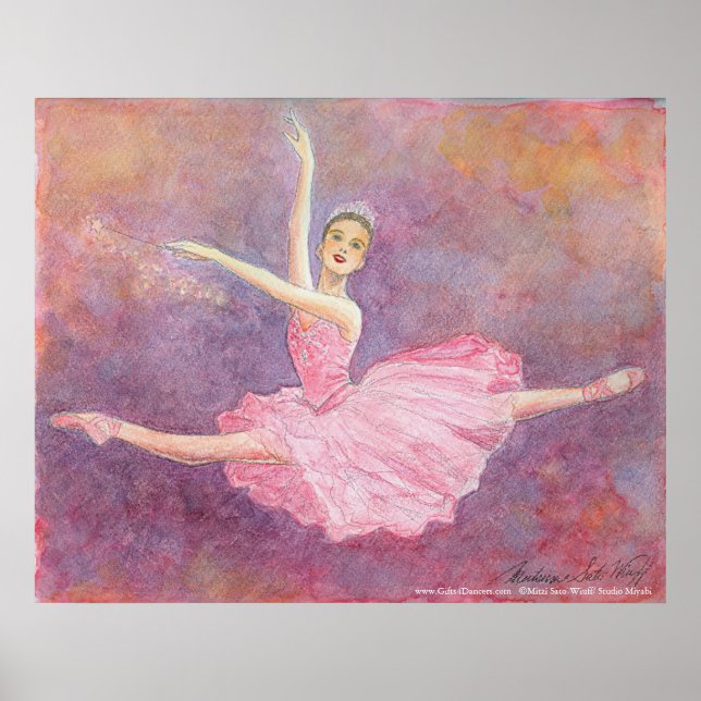 Sugar Plum Fairy Art Impressão (Frente)