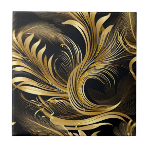 Sugestões do Ouro abstrato