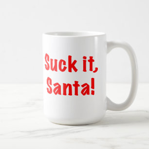 Sugue-o papai noel! Caneca