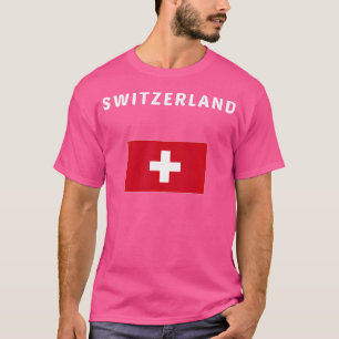 Suíça Camiseta Bandeira Suvenir Presente Berna