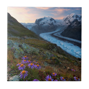 Suiça da geleira de Monte Rosa