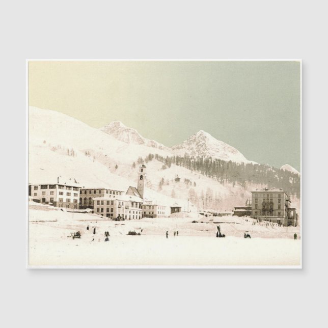 Suiça no inverno  (Frente)