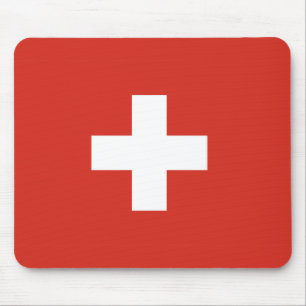 Suiça sinalizador Mousepad