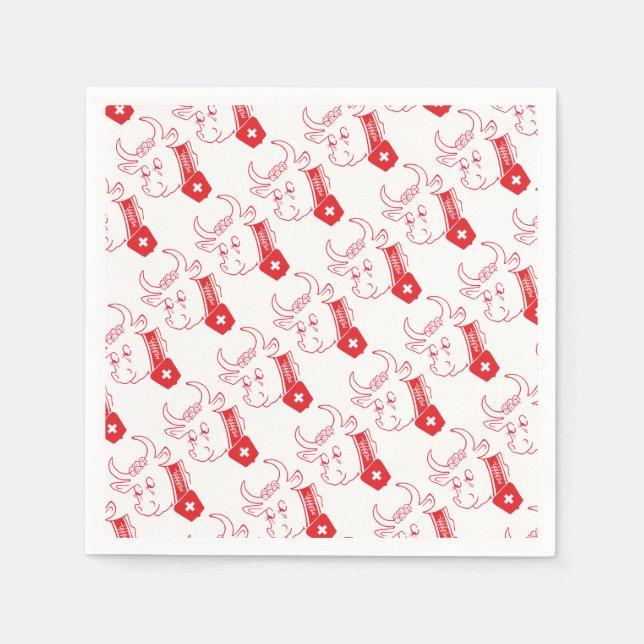 Suíça - Suisse Svizzera - Svizra guardanapo (Frente)