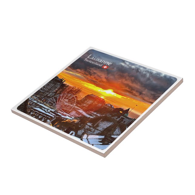 suiça zCH013 LAUSANNE, (Lateral)