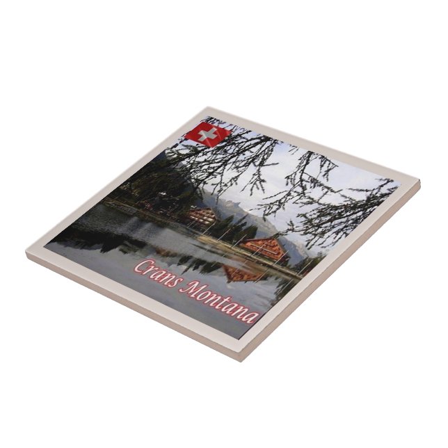 suiça zCH024 CRANS MONTANA - (Lateral)