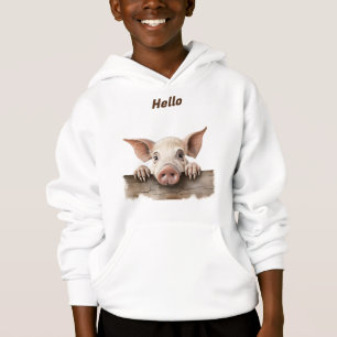 Suíno de bebê de criações personalizadas. Porco