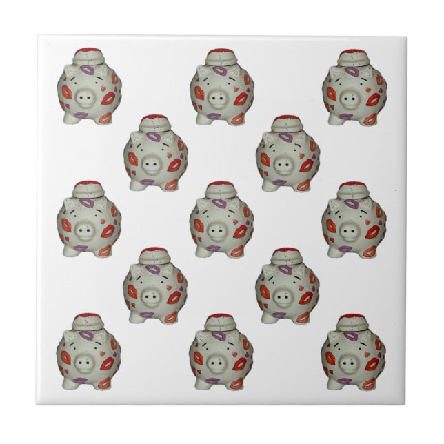 Suíno Lipstick Adorável (Frente)