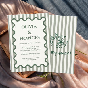 Suite de Casamento Caprichoso, Convite Ondulado