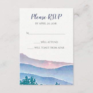 Suite de Convite para Casamento de Montanha - Cart