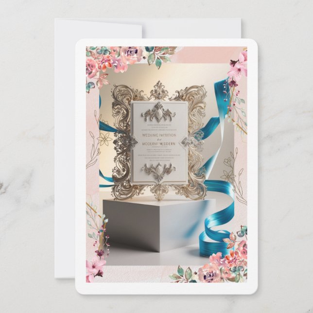 Suite de Convite para Casamento Opulente (Frente)