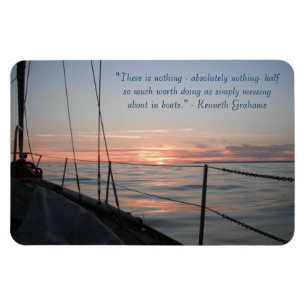 Sujeira ao redor no ímã dos barcos