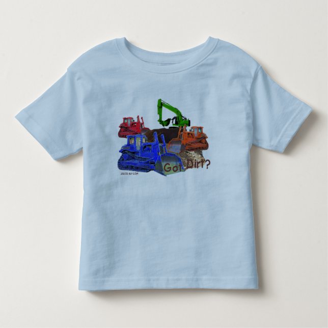 Sujeira obtida? Camiseta da criança (Frente)