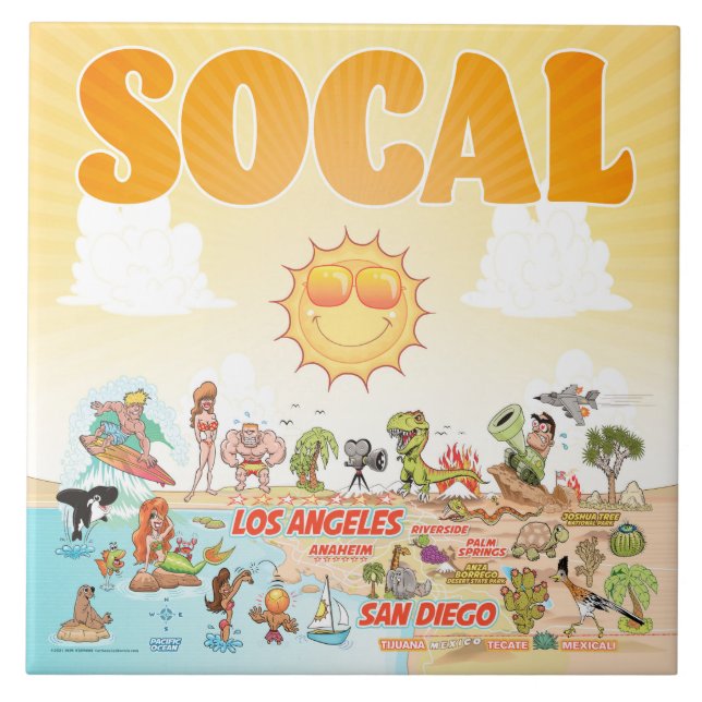 Sul da Califórnia (Frente)