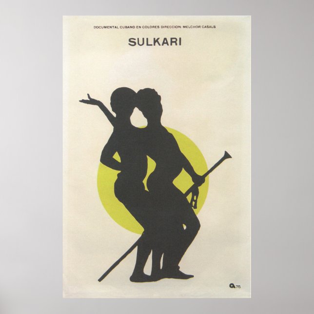 Sulkari (Cuba) Poster de Filme Cubano (Frente)