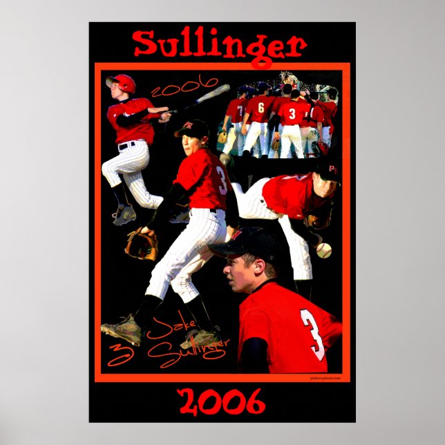 Sullinger Freshman Baseball Poster (Frente)