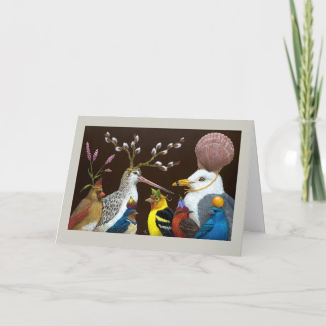 Sully no cartão de saudação da festa (Frente)