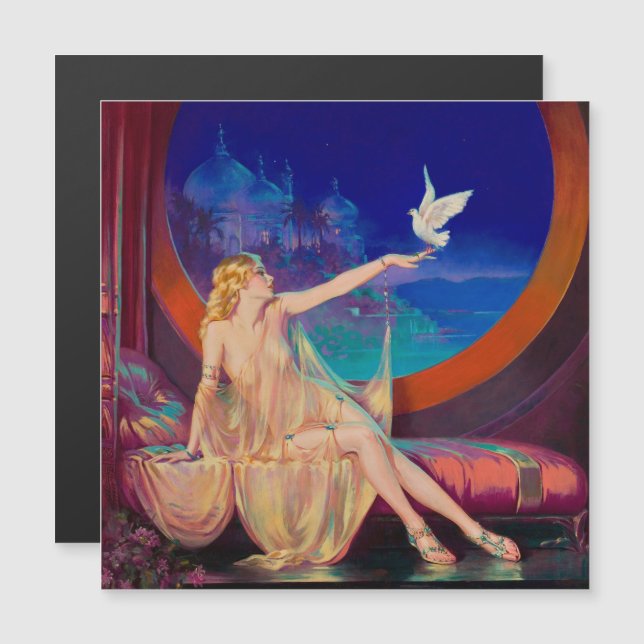 Sultana a Concubina do Sultão Árabe 1925 (Frente/Verso)