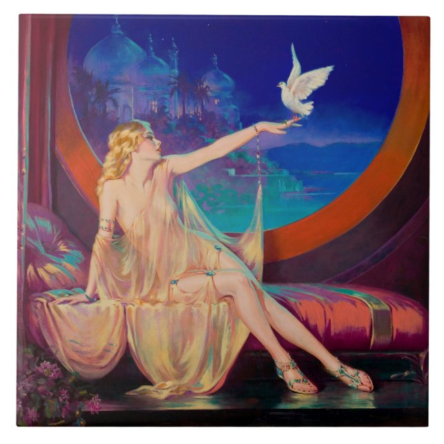 Sultana, a Concubina do Sultão Árabe, em 1925 (Frente)