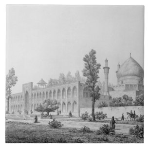 sultão Hussein de Madrasa-yi Masjid-i Shah, em