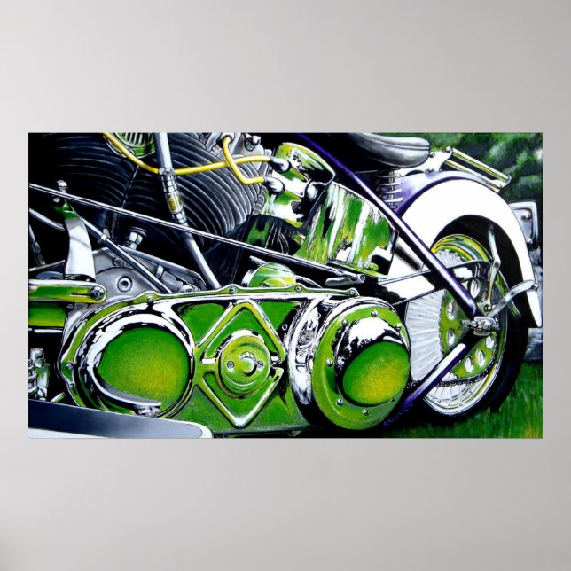 Summer Chrome Poster (Frente)