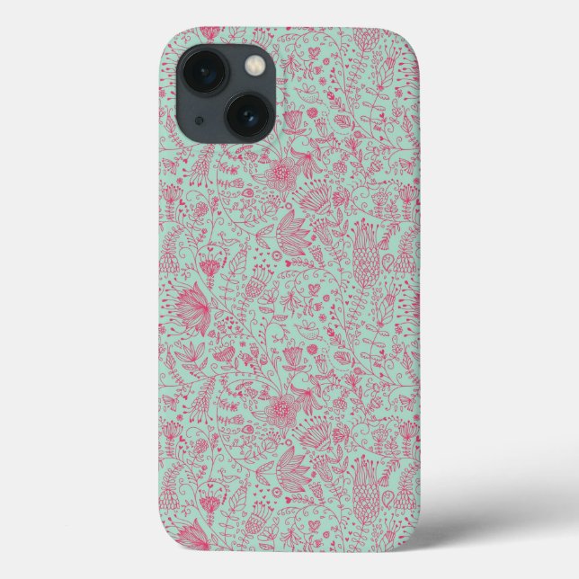 Summer cute floral pattern (Verso)