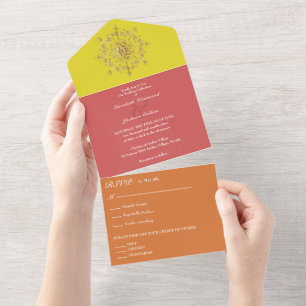 Summer Dourado Mandala Wedding