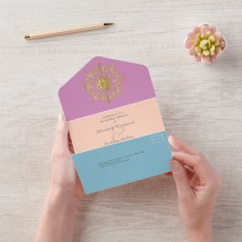 Summer Dourado Mandala Wedding