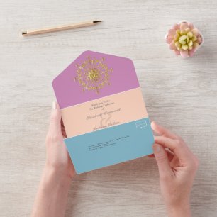 Summer Dourado Mandala Wedding