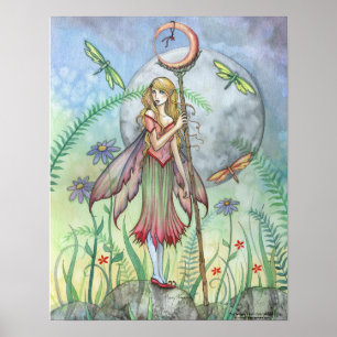 Summer Fairy Poster por Molly Harrison
